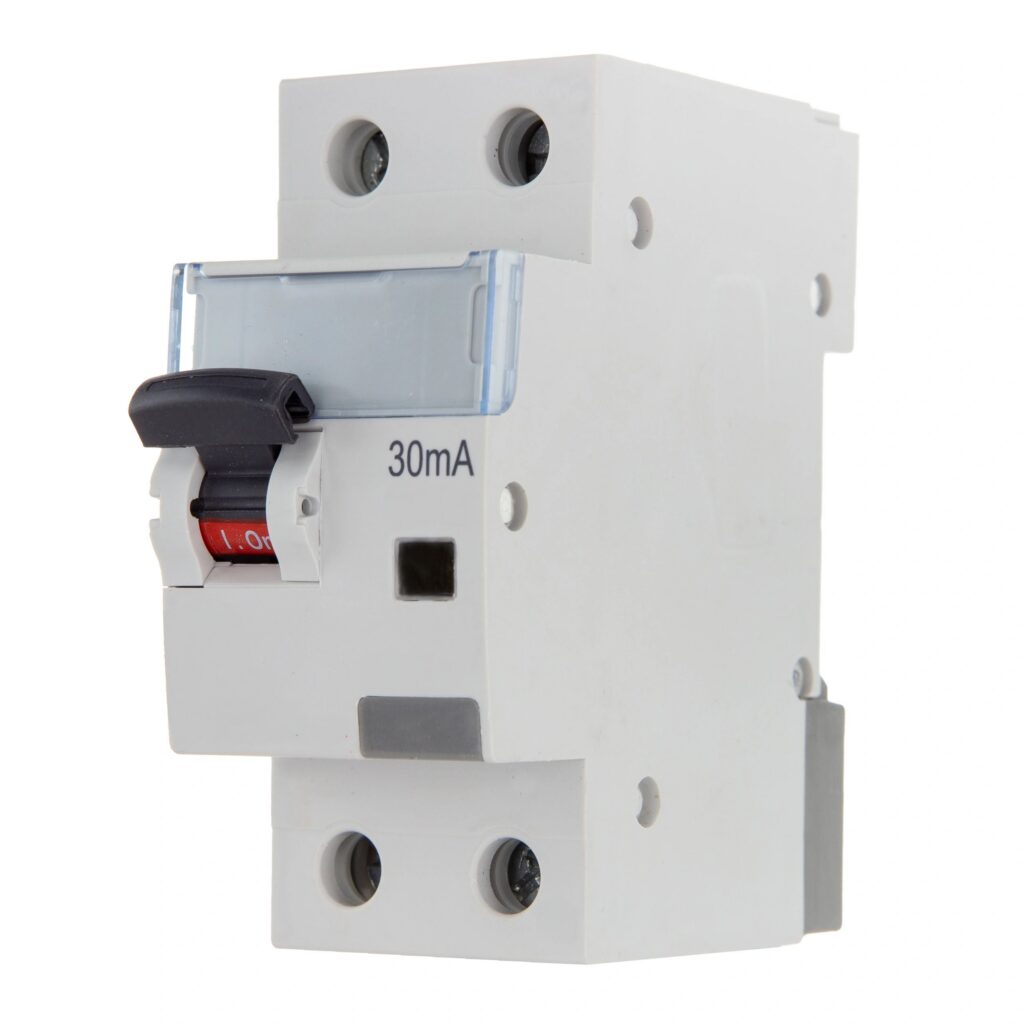 Single Pole Circuit Breaker with 30mA Rating