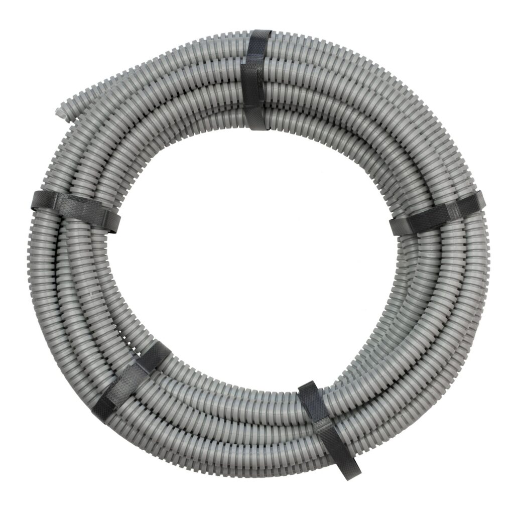Flexible hose for installation of electrical cable